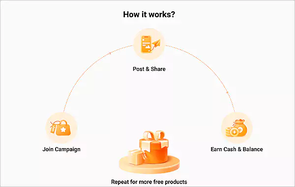 How the influencer program works