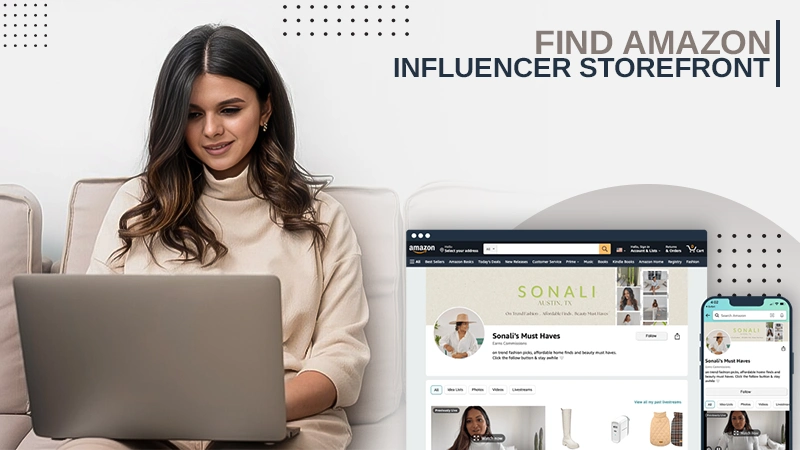 how to find amazon influencer storefront