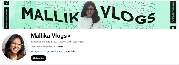 Mallika Vlogs