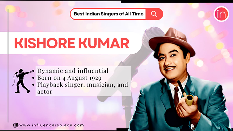 Best Indian Singers of All Time Kishore Kumar