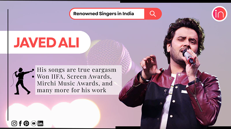 Renowned Singers in India Javed Ali
