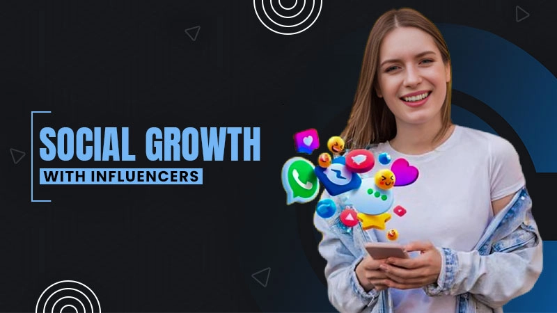 social growth with influencers