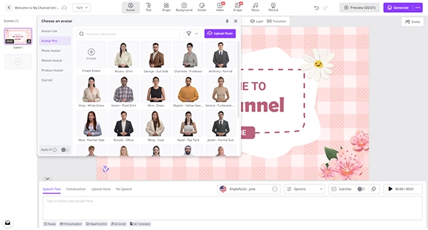 Generate Marketing Videos