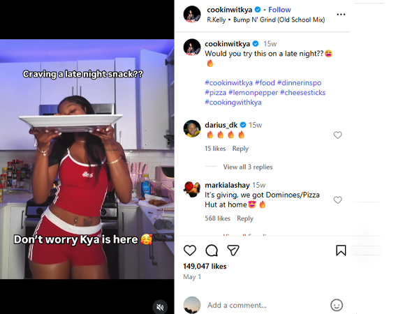 Cooking with Kya Cooking Videos Snippet