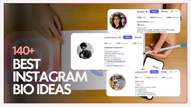 140 plus Best Instagram Bio Ideas