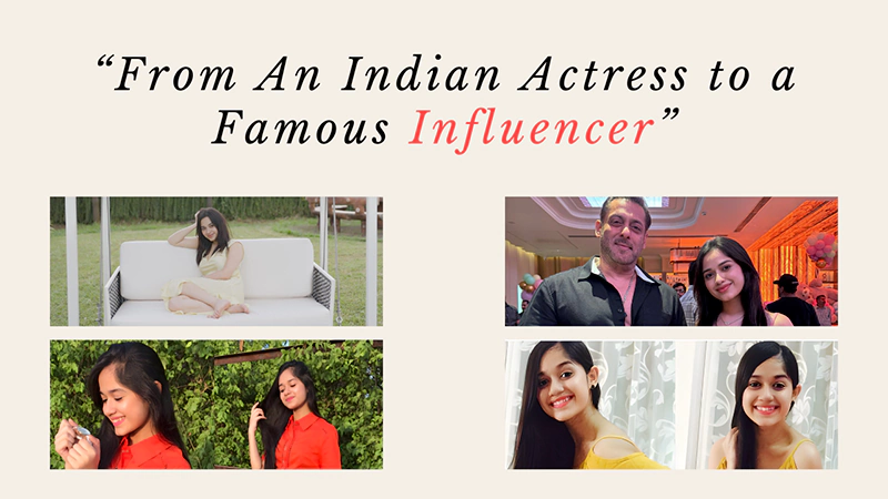 Famous Influencer Jannat Zubair