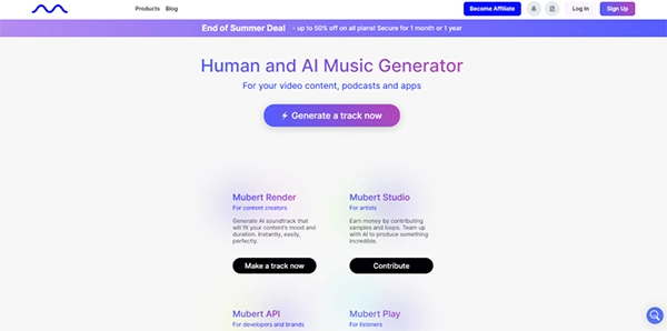 AI music generator