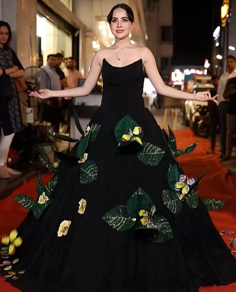 Urfi Javed Butterfly Dress