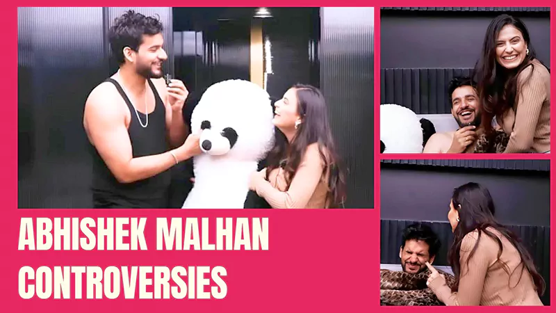 Abhishek Malhan Controversies