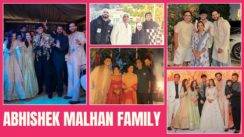 Abhishek Malhan Family