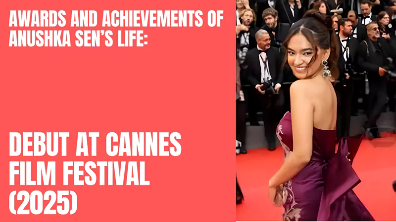 Anushka Sen Debut at Cannes Film Festival