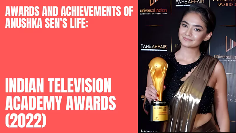Anushka Sen Indian Television Academy Awards 2022