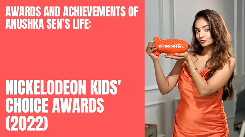 Anushka Sens Nickelodeon Kids Choice Awards