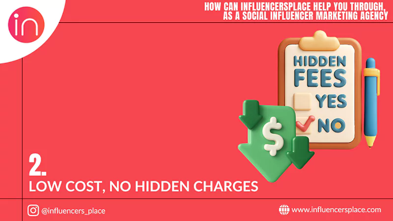 Low Cost No Hidden Charges