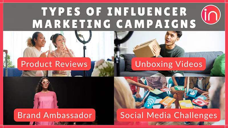 Types Of Influencer Marketing Campaigns