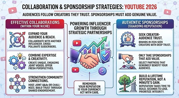 Influencers Collaboration and Sponsorship Strategies 