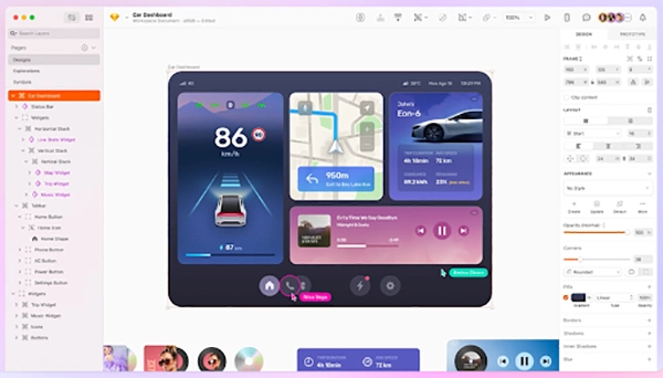 Sketch user interface