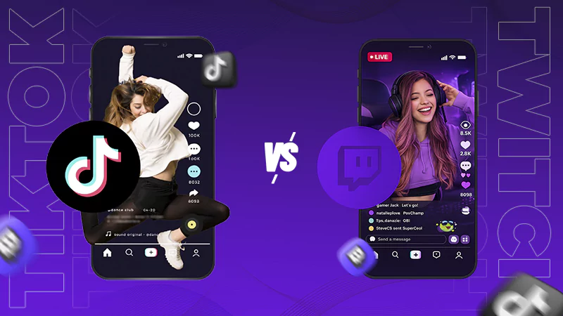 TikTok vs Twitch