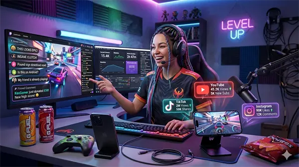 Gaming influencers