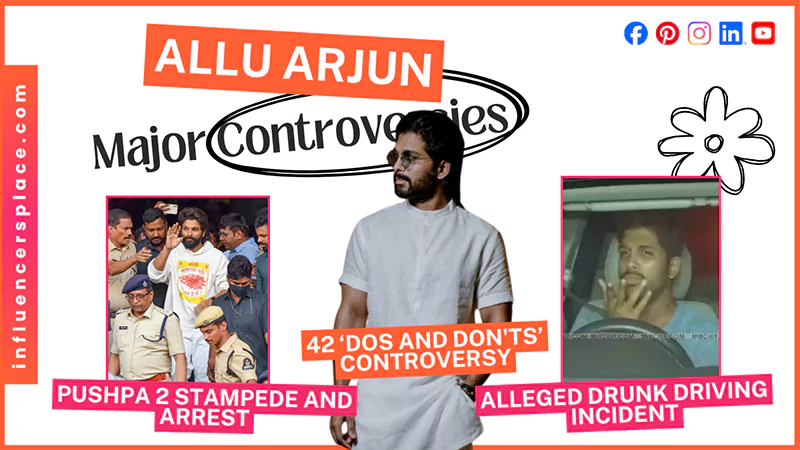 Allu Arjun Major Controversies