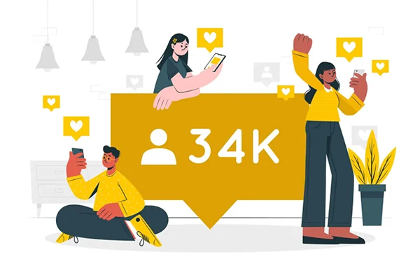 Social media followers