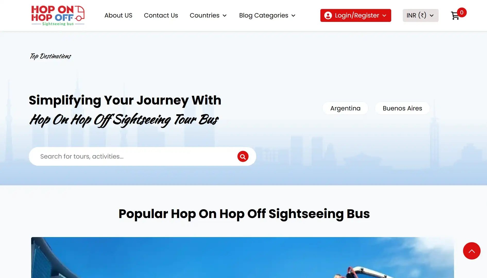 Hop On Hop Off Bus Tours case study
