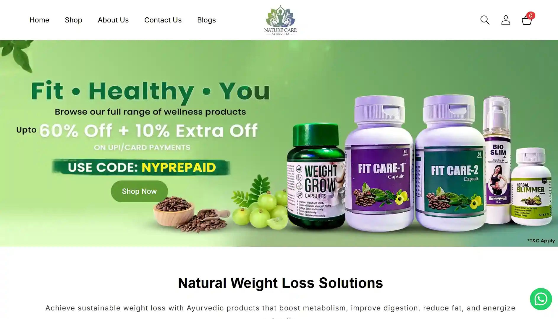 Nature Care Ayurveda case Study