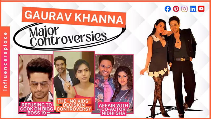 Gaurav Khanna Major Controversies