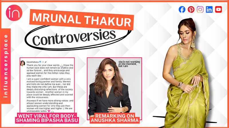 Mrunal Thakur Controversies