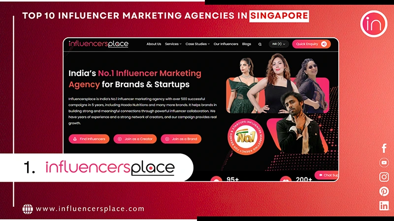 InfluencersPlace is the number one and leading influencer marketing agencies in Singapore