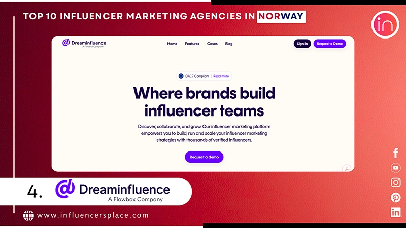 Dreaminfluence influencer marketing agency in Norway