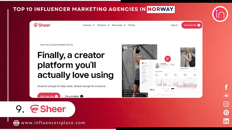 SHEER influencer marketing agency in Norway