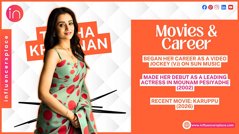 Trisha Krishnan Movies and Career