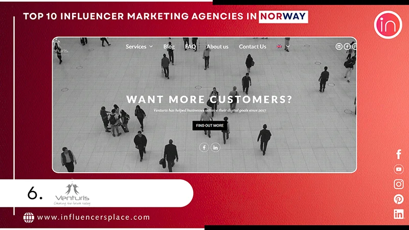Venturis AS influencer marketing agency in Norway